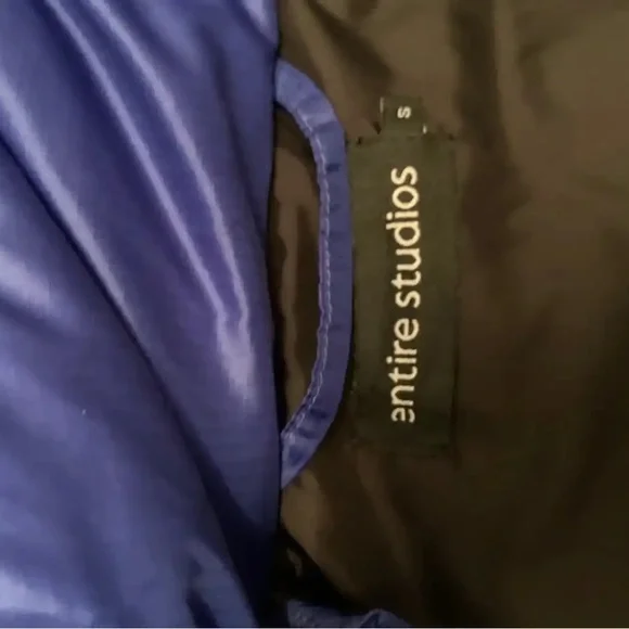 Entire Studios PFD PUFFER JACKET PERSIAN BLUE - Picture 4 of 8